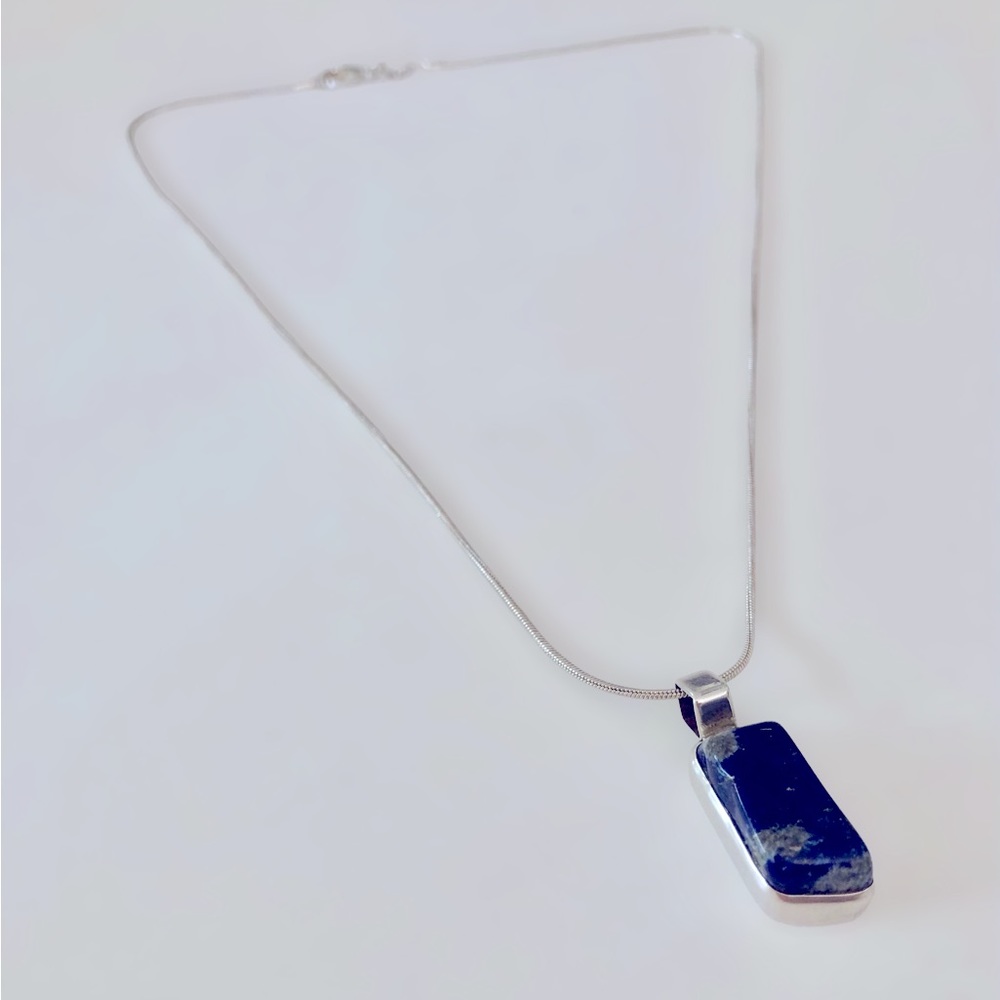 950 Silver and Lapis Lazuli Pendant 🦄